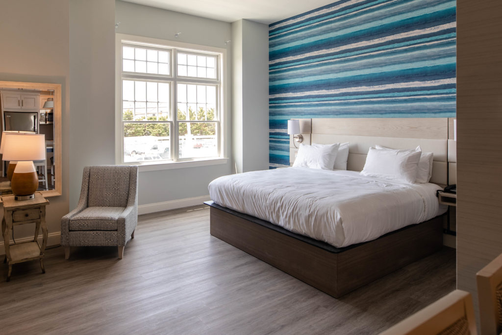 Coastal designed guest suites